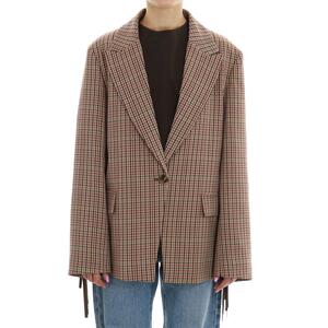 GIACCA FRANGE BEIGE